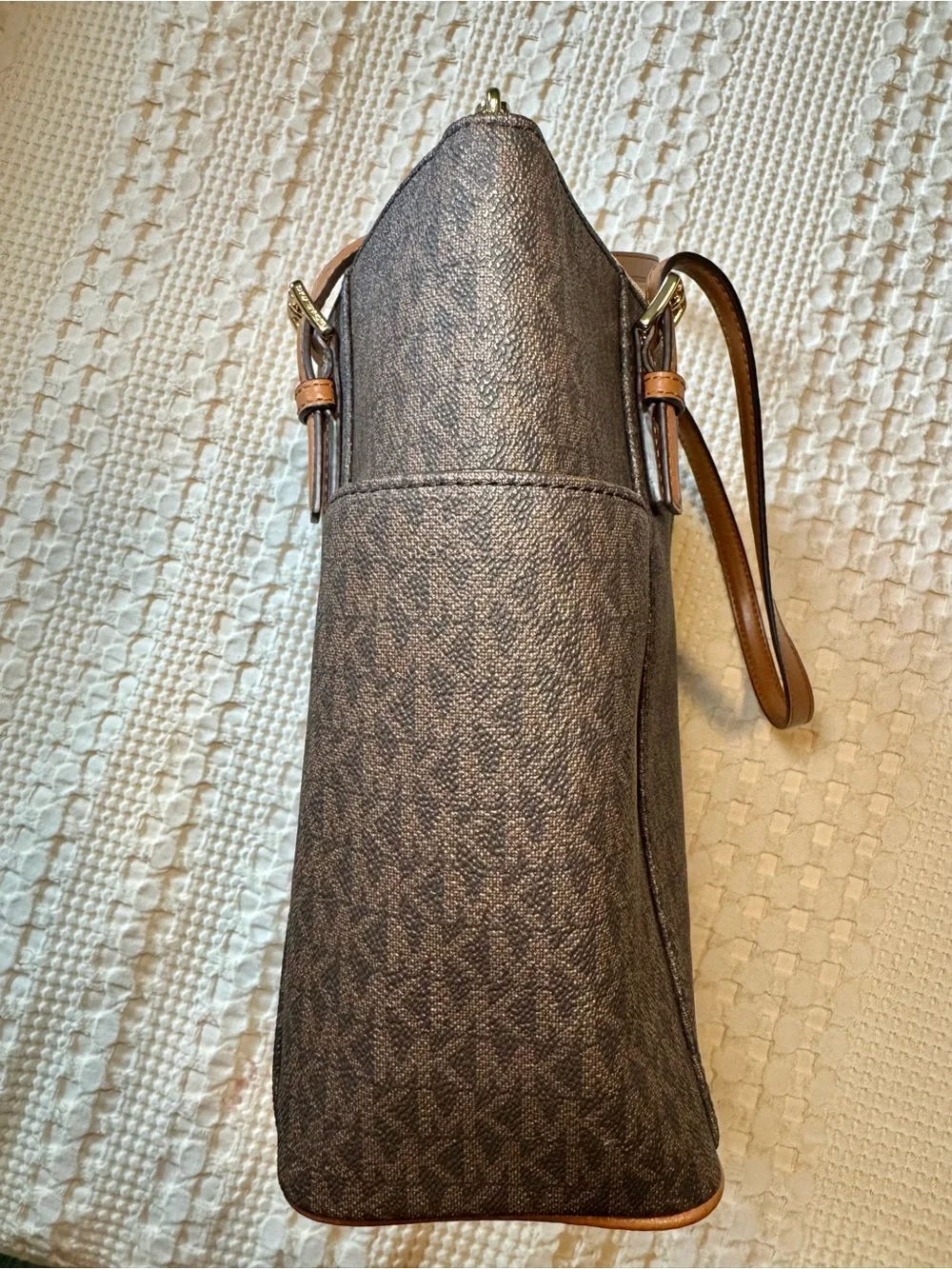 Michael Kors Jet Set East West Logo Tote